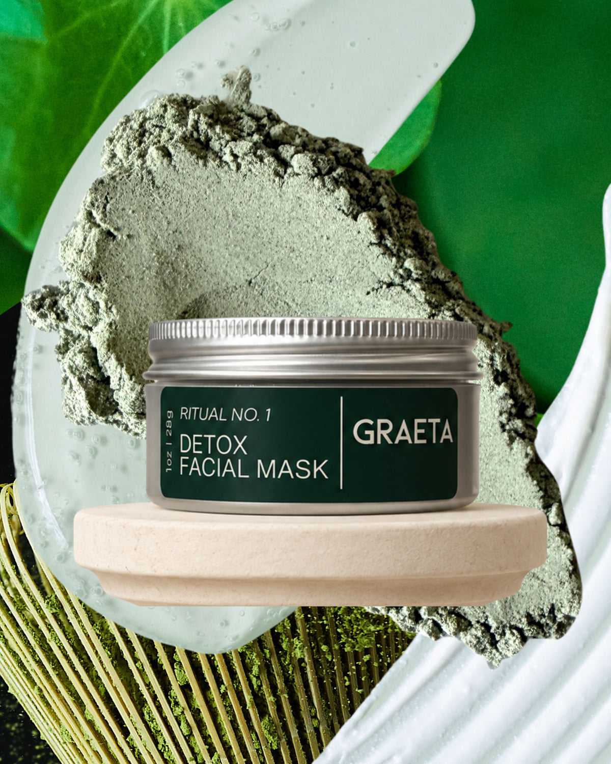 THE DETOX RITUAL  Chlorella + Matcha